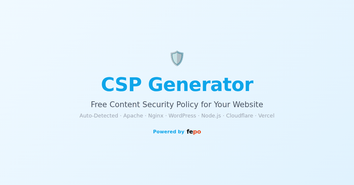 CSP Generator